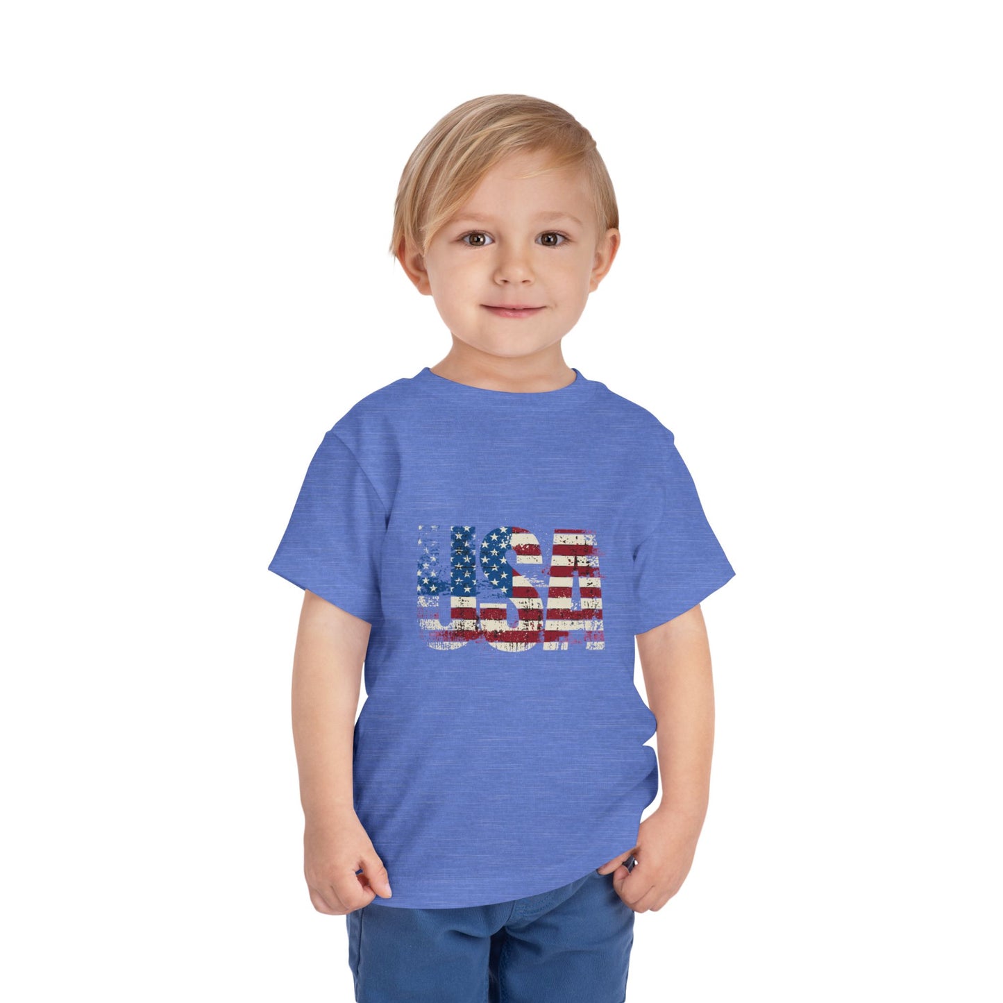 USA Flag Toddler Tee