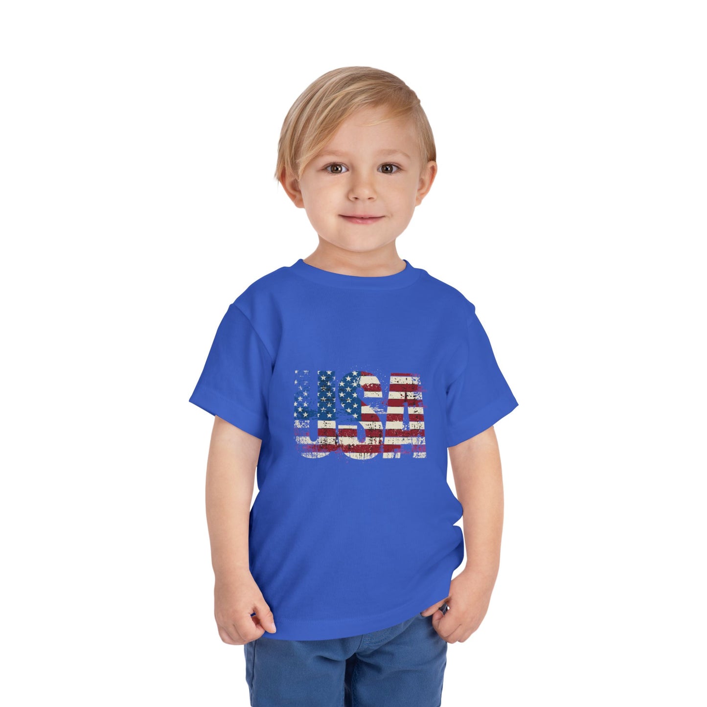 USA Flag Toddler Tee