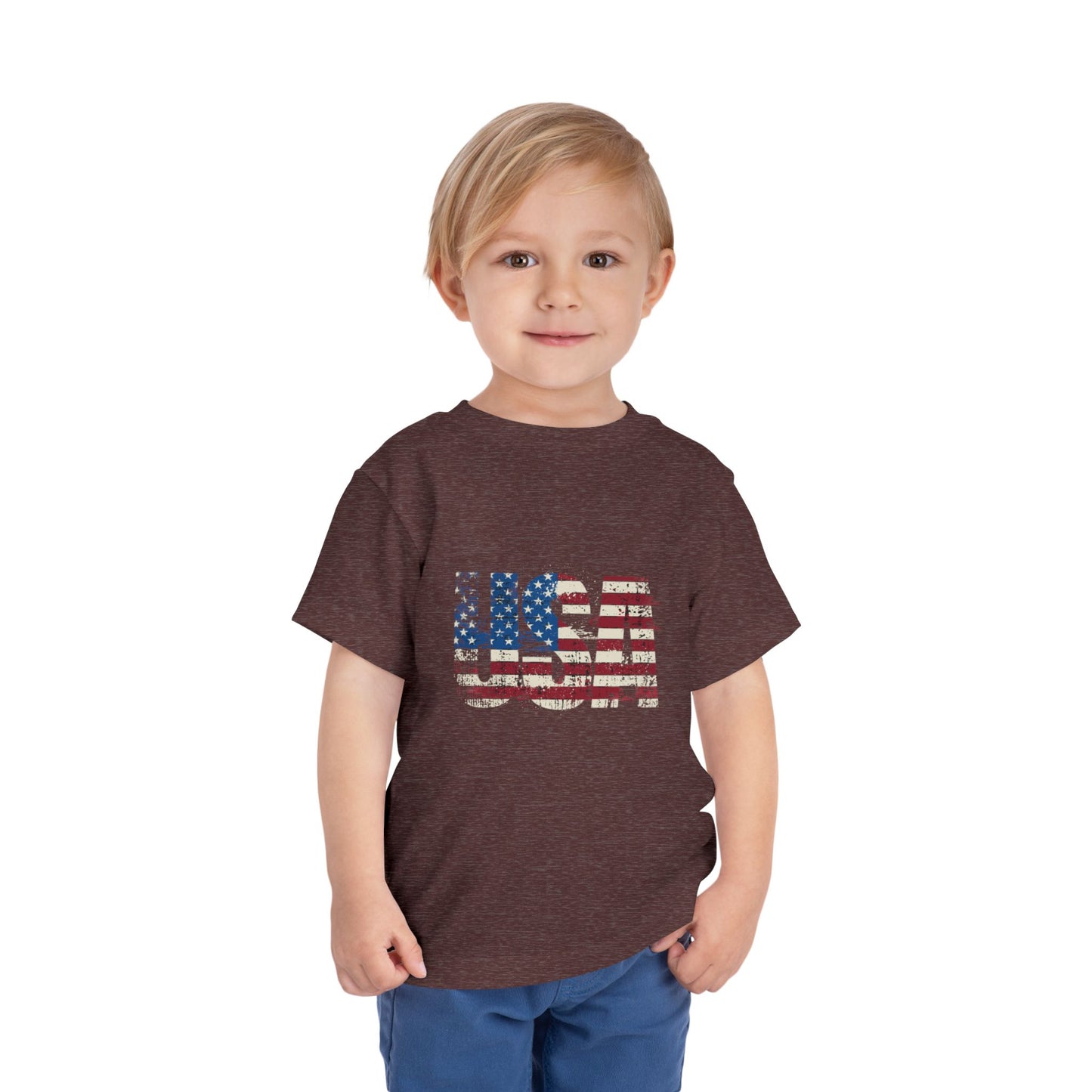 USA Flag Toddler Tee