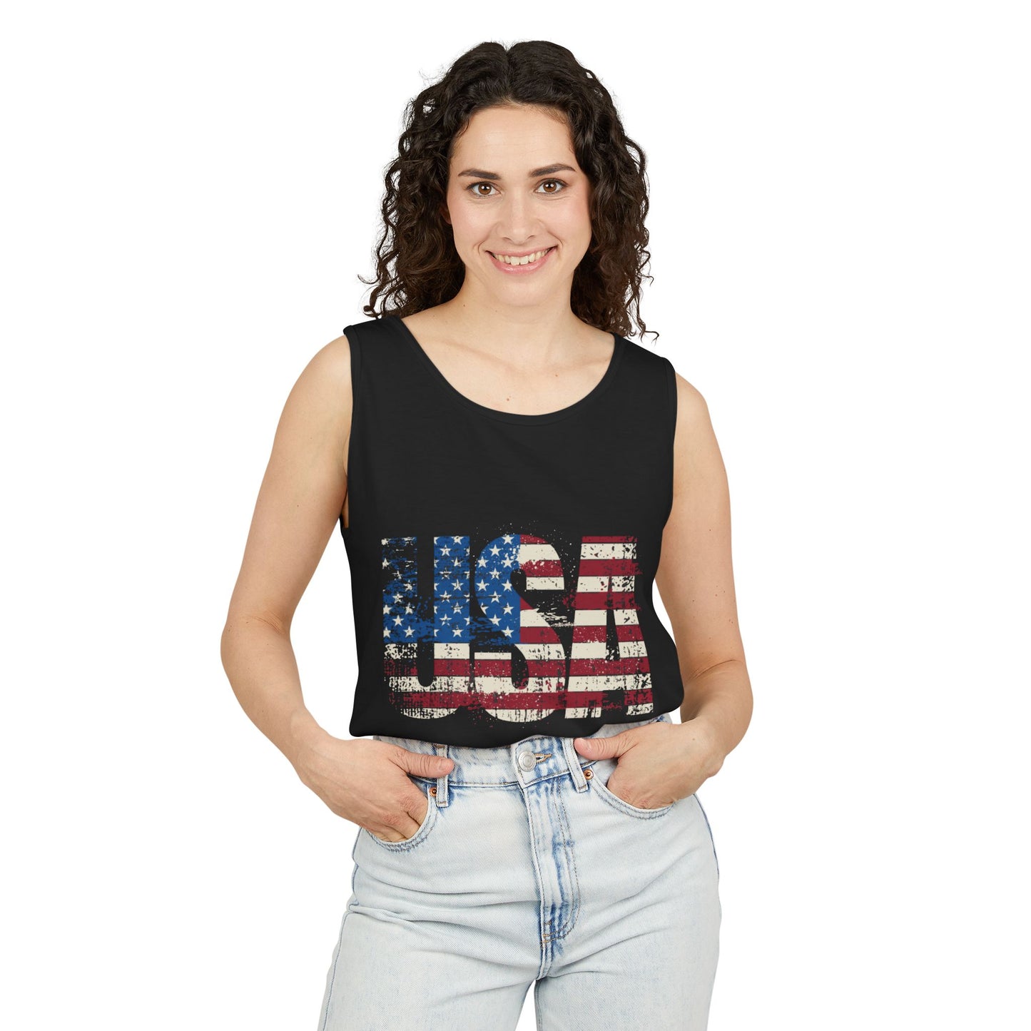 Patriotic USA Unisex Tank Top