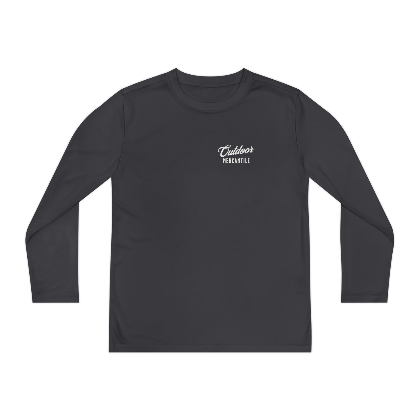 Youth Long Sleeve Campfire Tee.
