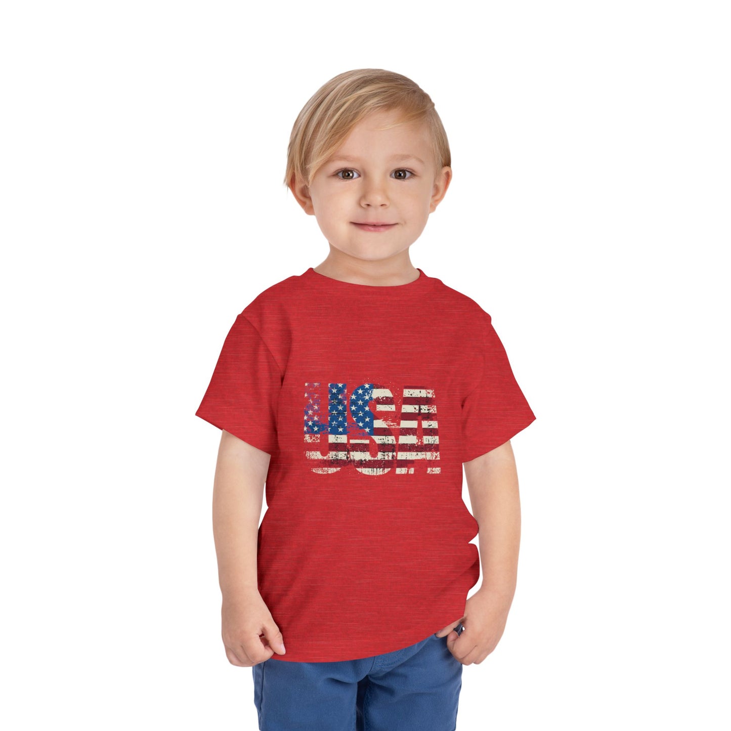 USA Flag Toddler Tee