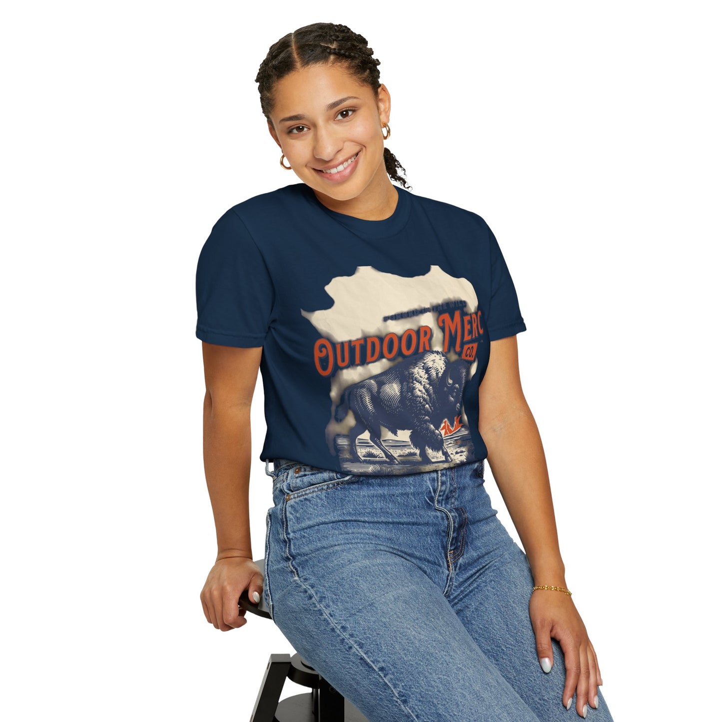Bison Outdoor Mercantile T Shirt