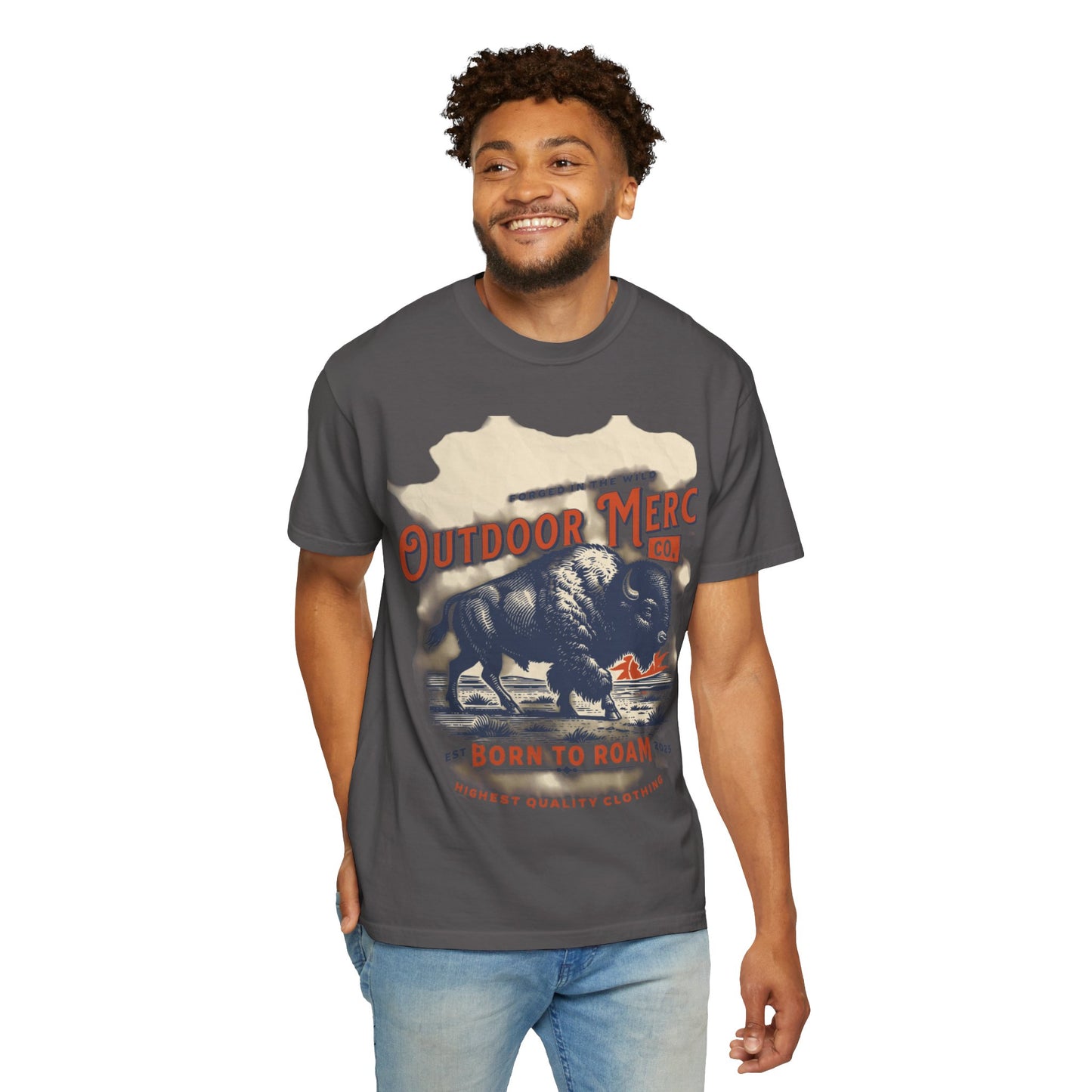Bison Outdoor Mercantile T Shirt
