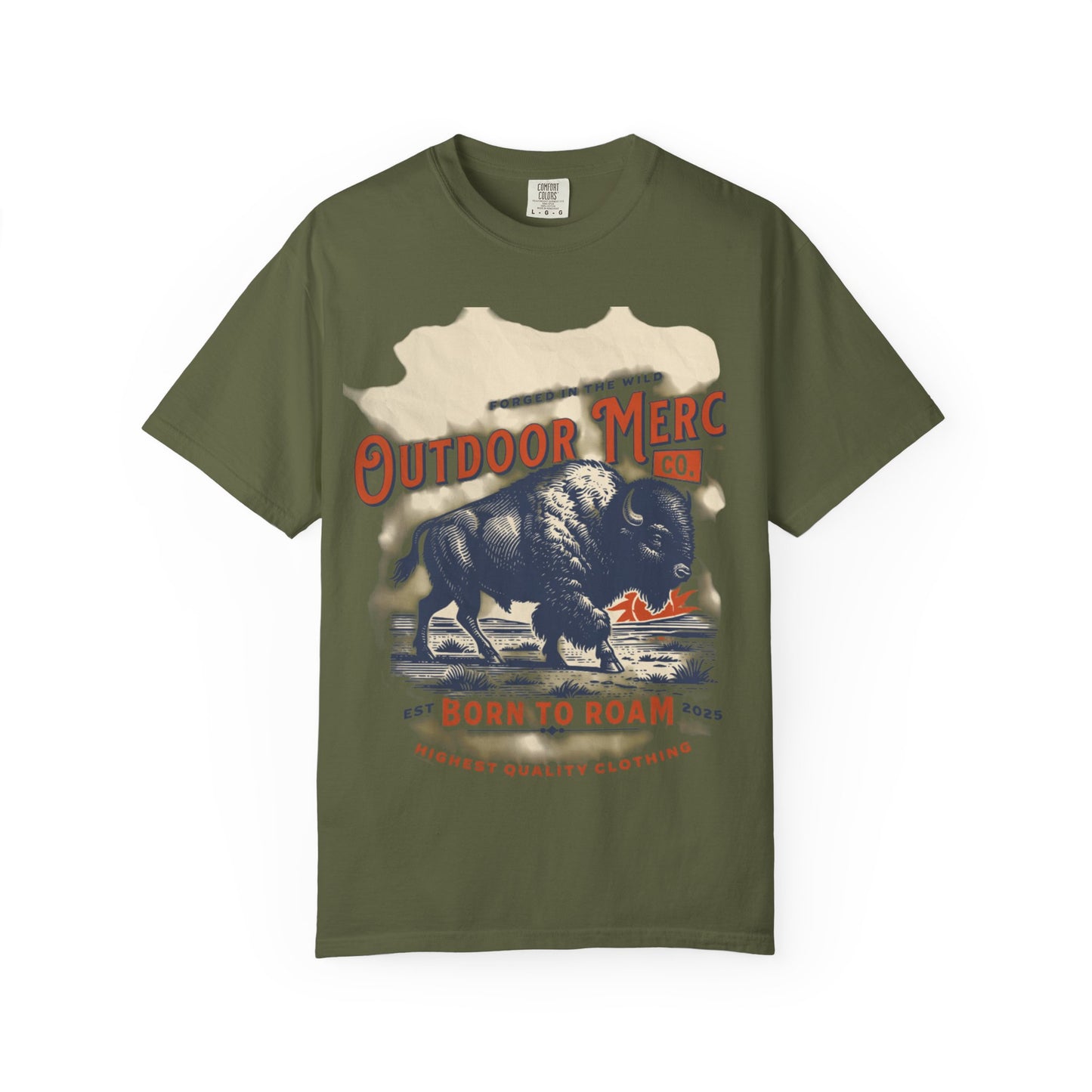 Bison Outdoor Mercantile T Shirt
