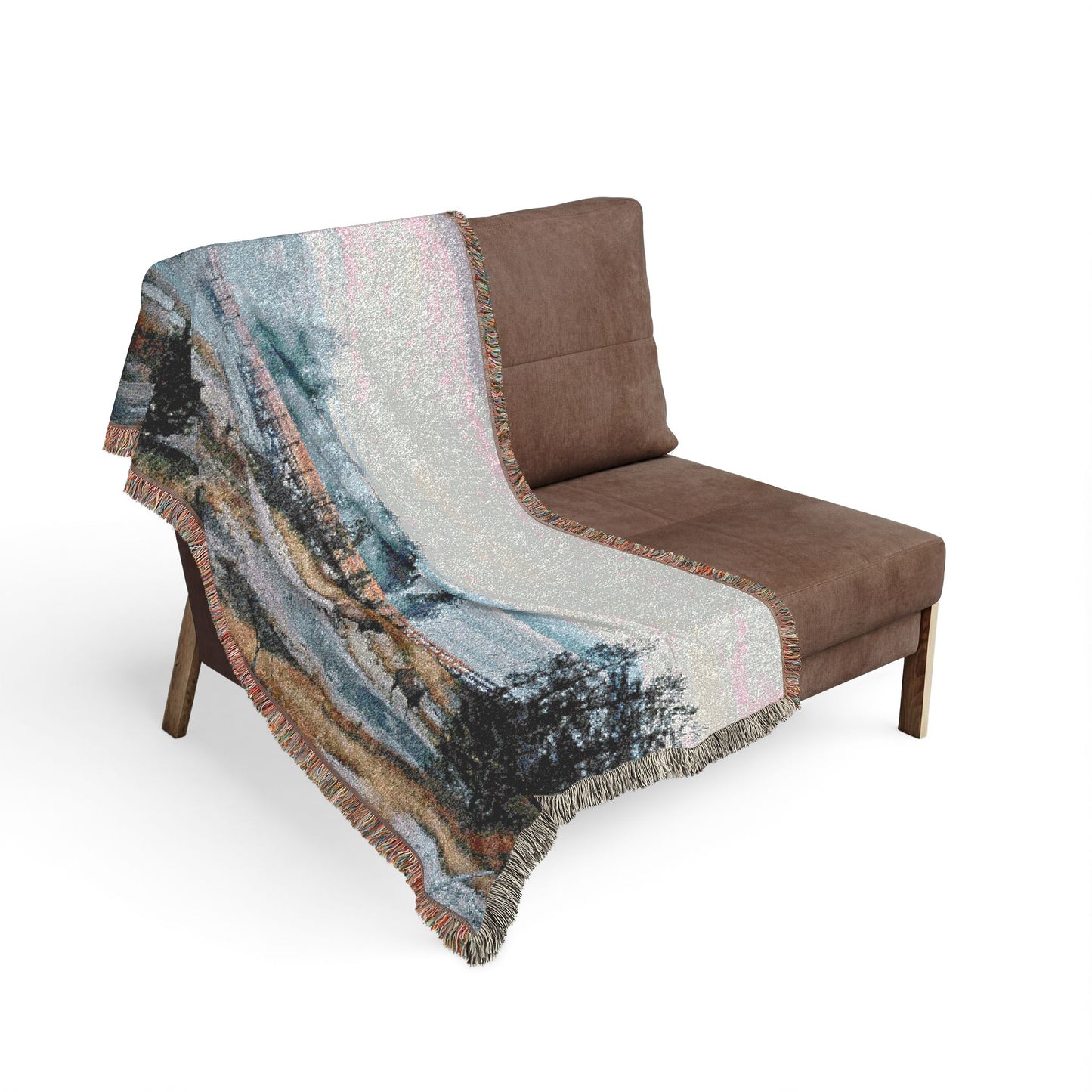 Rustic Meadow Throw Woven Blanket