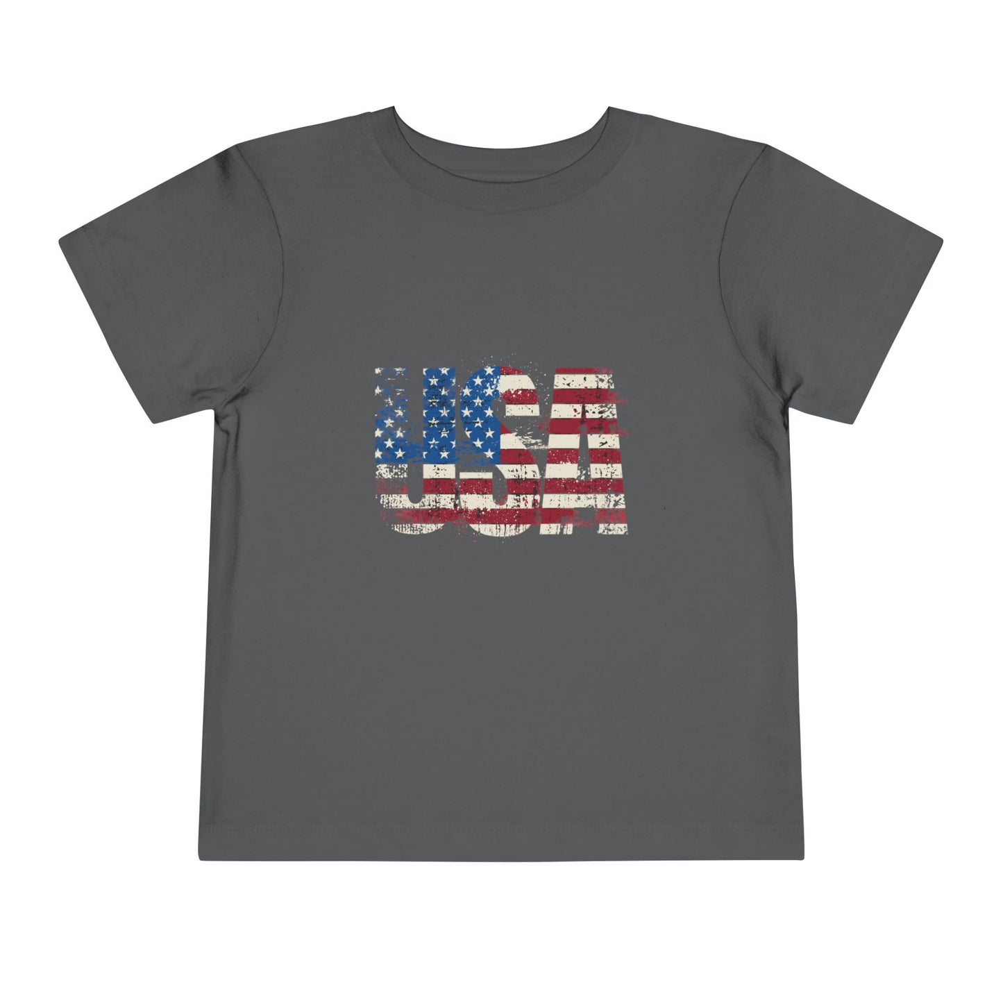 USA Flag Toddler Tee