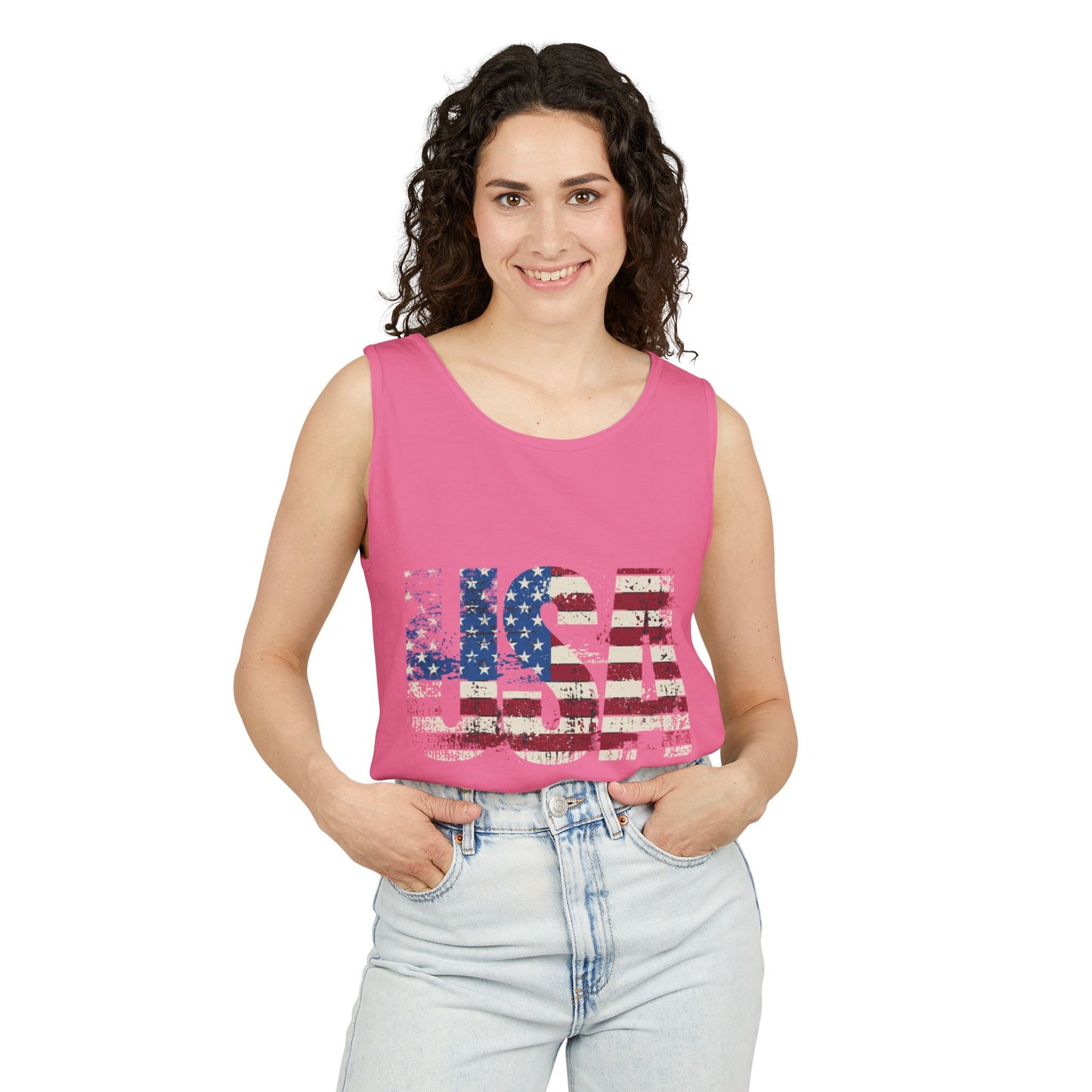 Patriotic USA Unisex Tank Top
