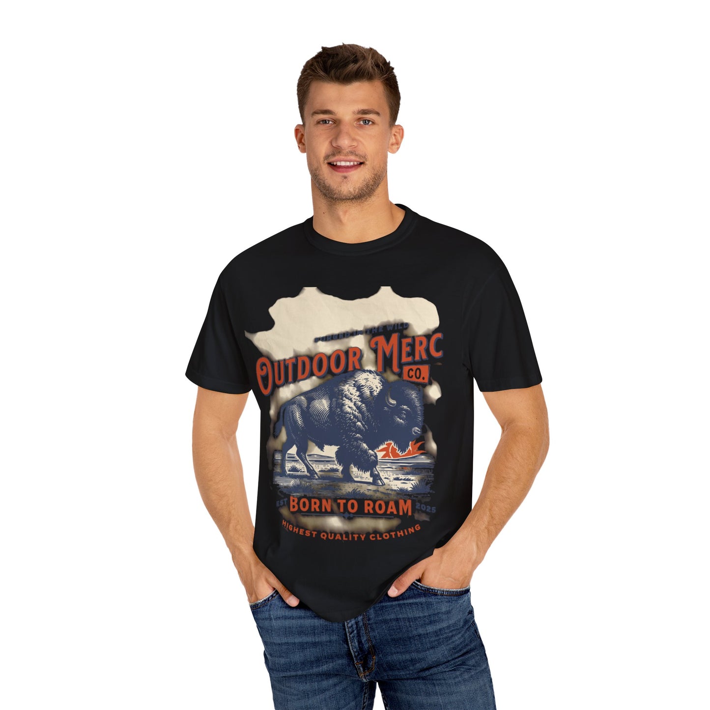 Bison Outdoor Mercantile T Shirt