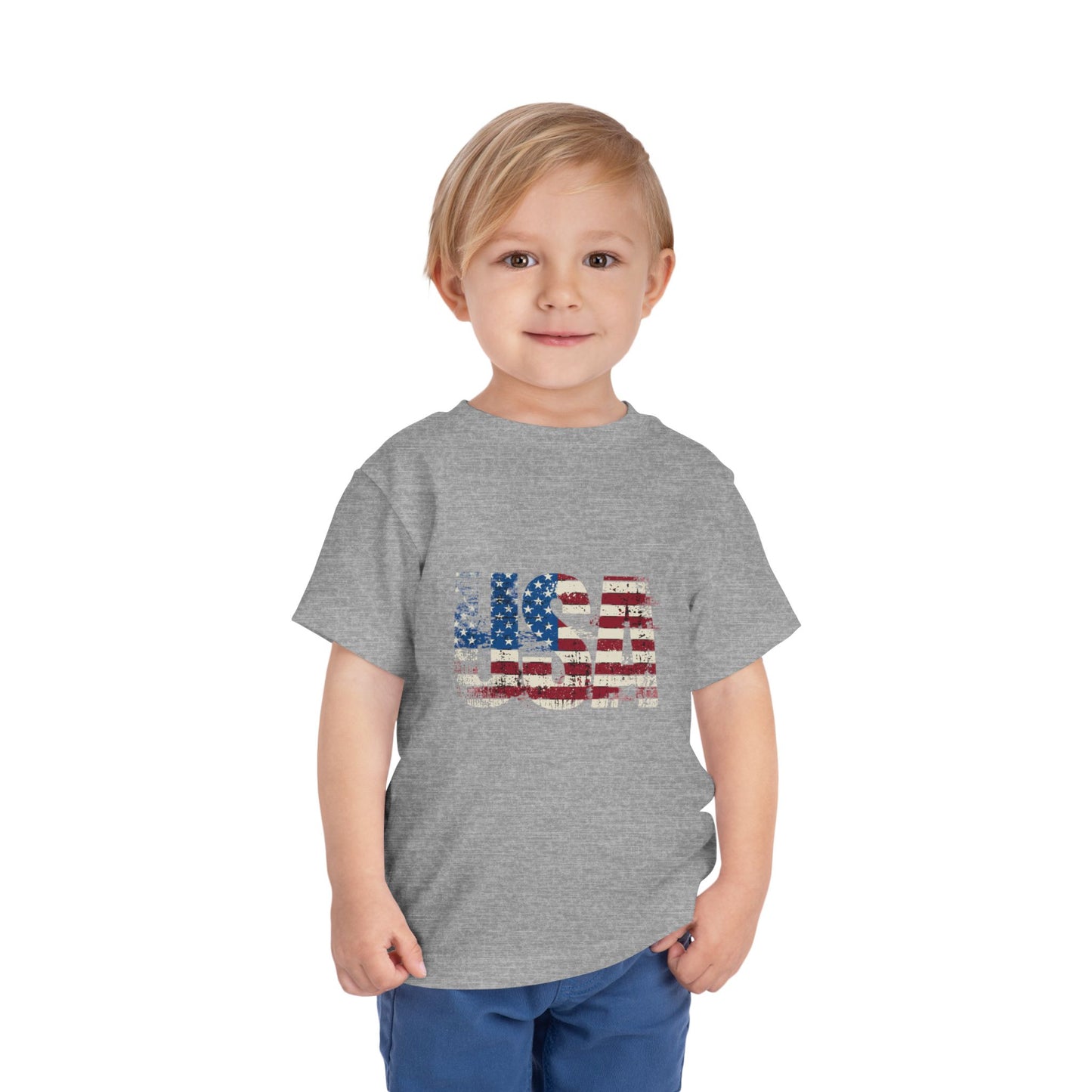 USA Flag Toddler Tee