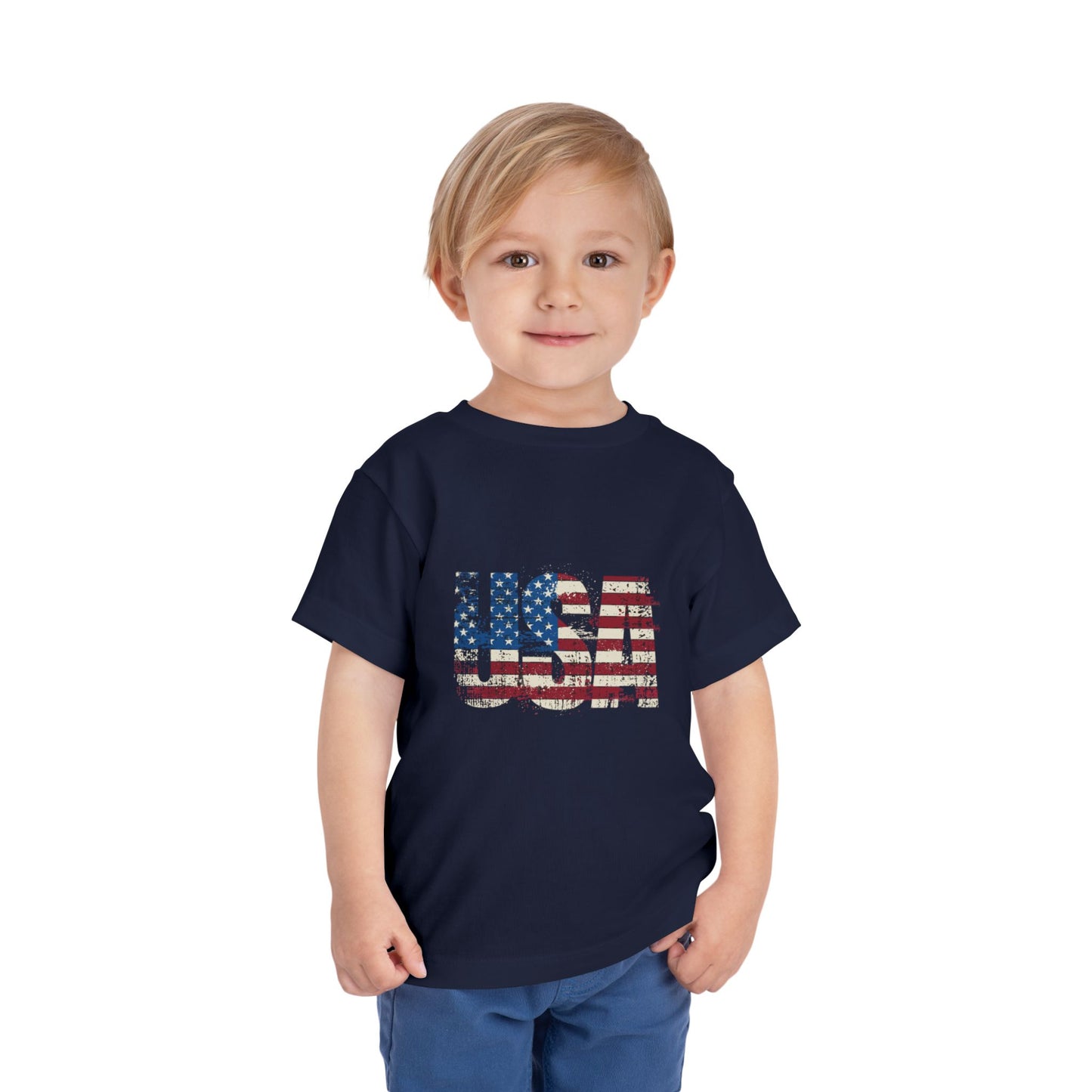 USA Flag Toddler Tee