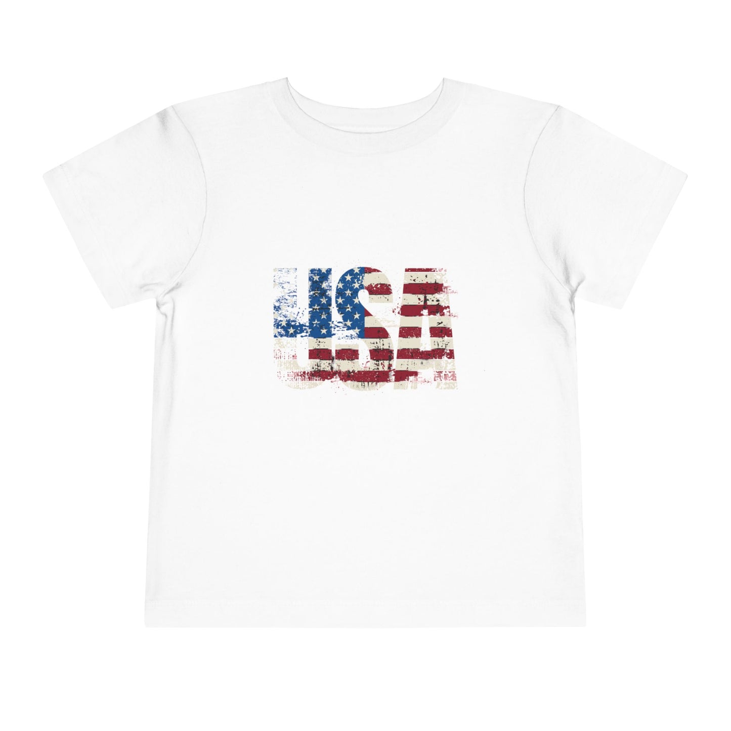 USA Flag Toddler Tee
