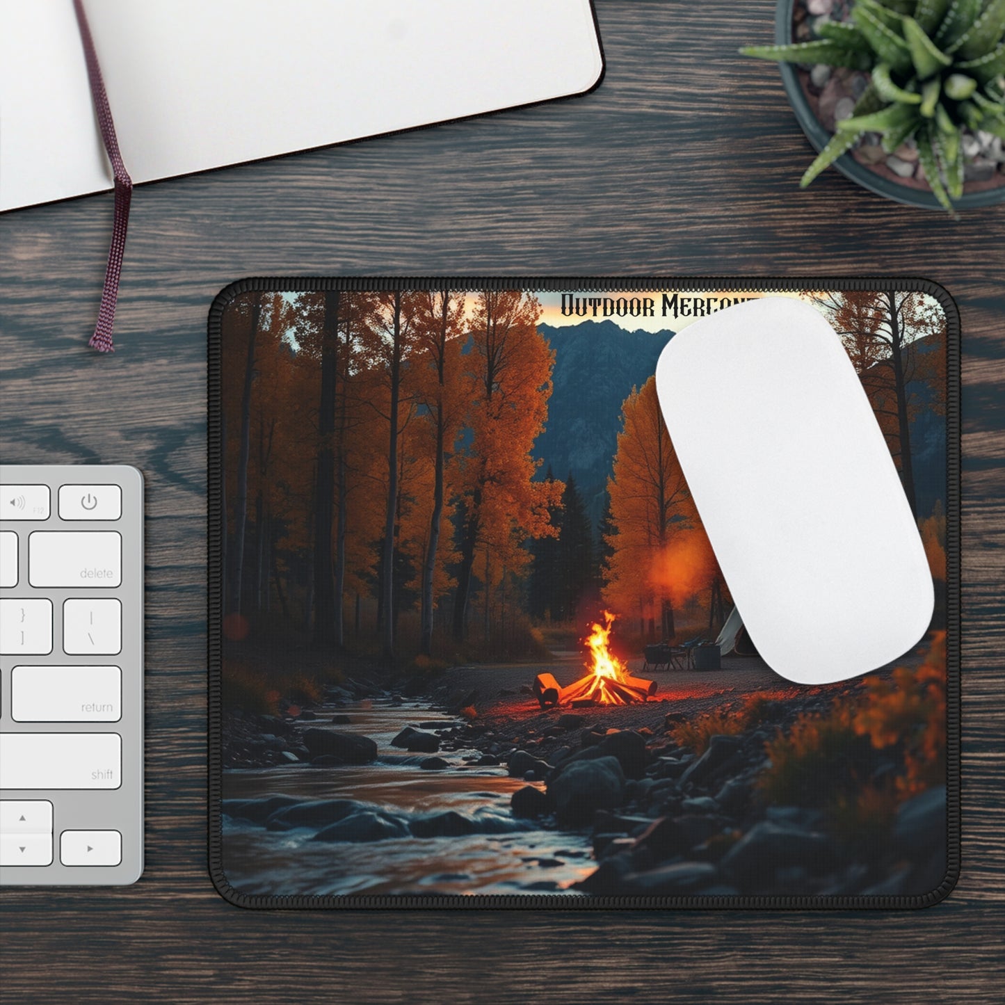 Outdoor Mercantile Camping Mouse Pad