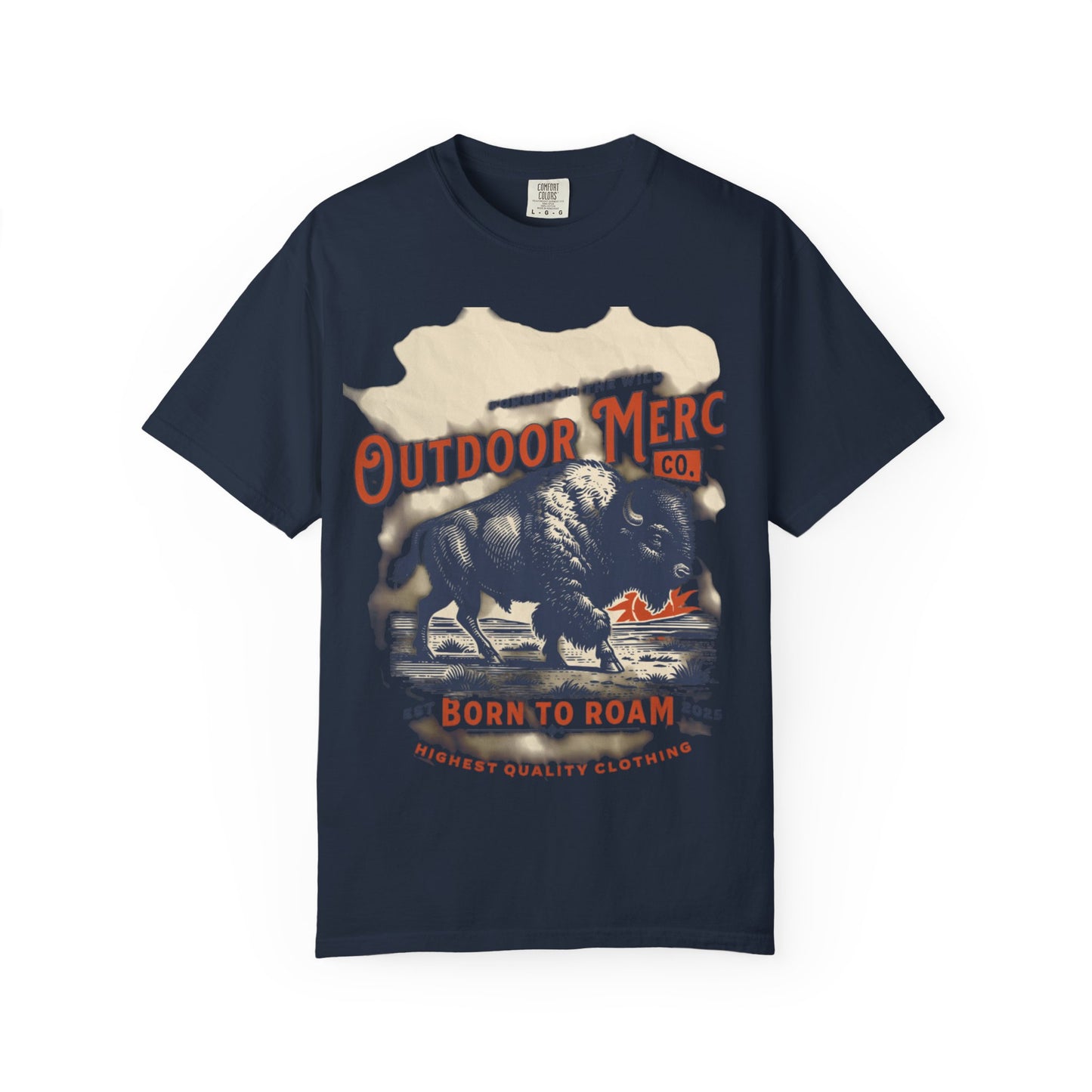 Bison Outdoor Mercantile T Shirt