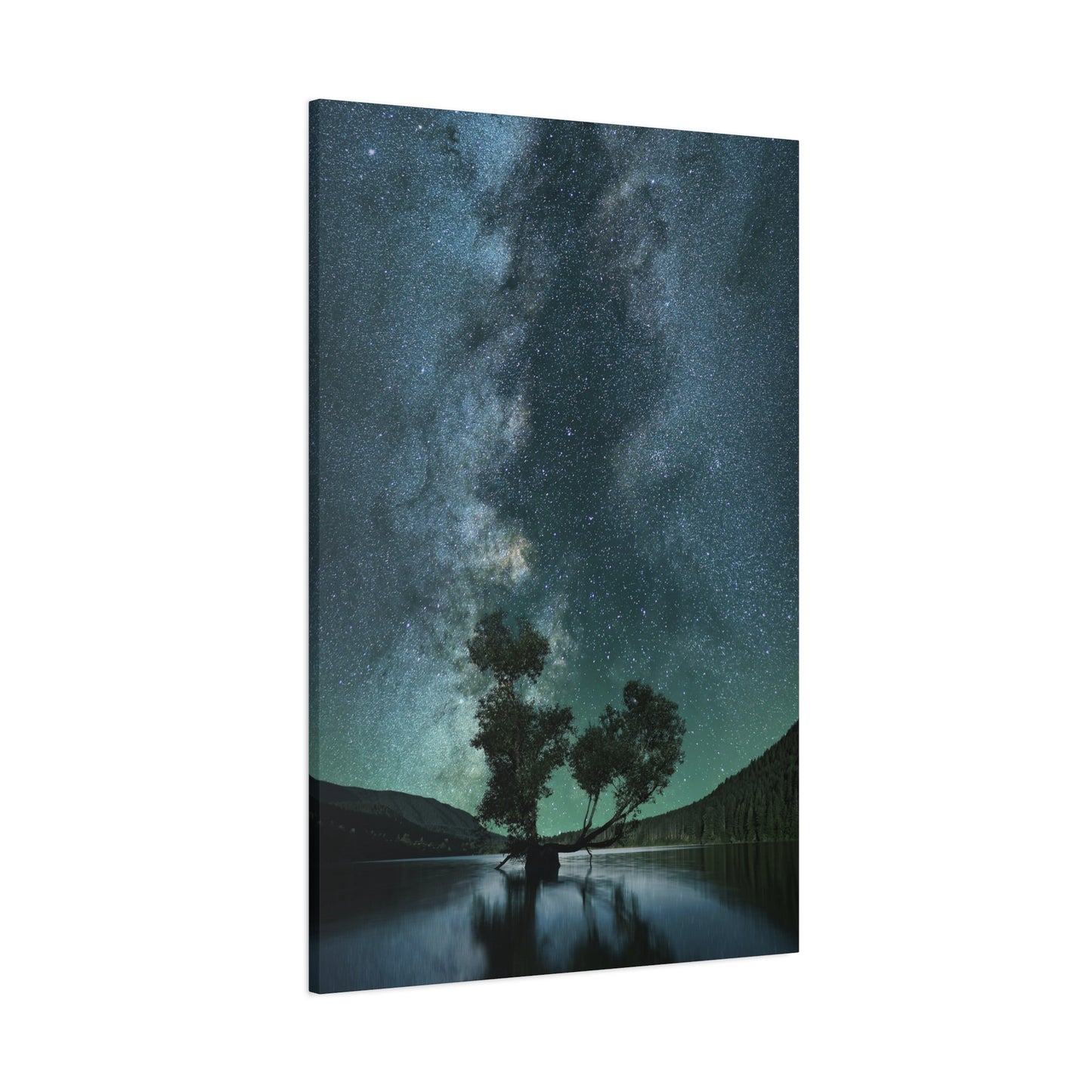 Milky Way Night Sky Canvas Wall Art