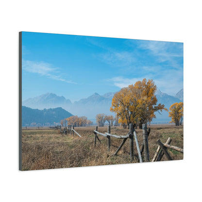 Meadow Mountain Canvas Wall Art