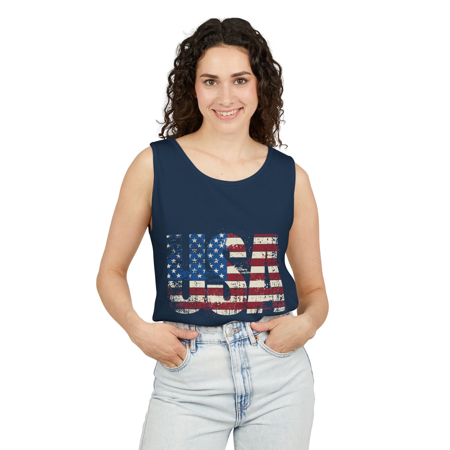 Patriotic USA Unisex Tank Top