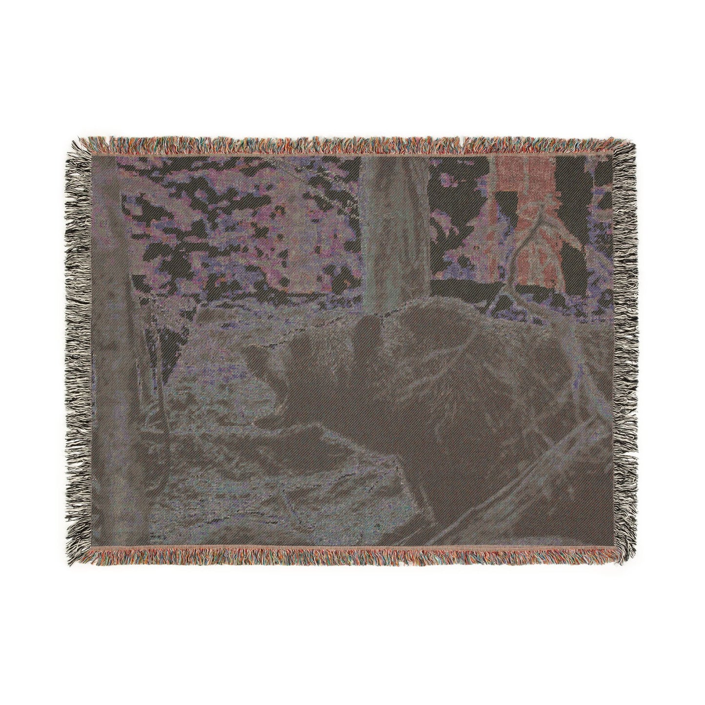 Bear Woven Blanket