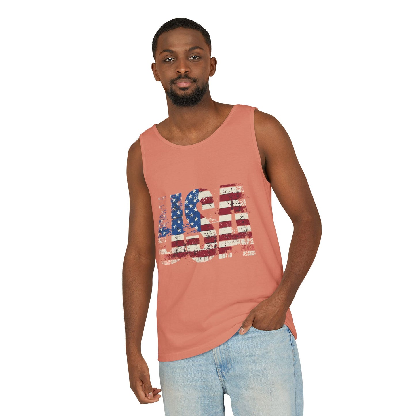 Patriotic USA Unisex Tank Top
