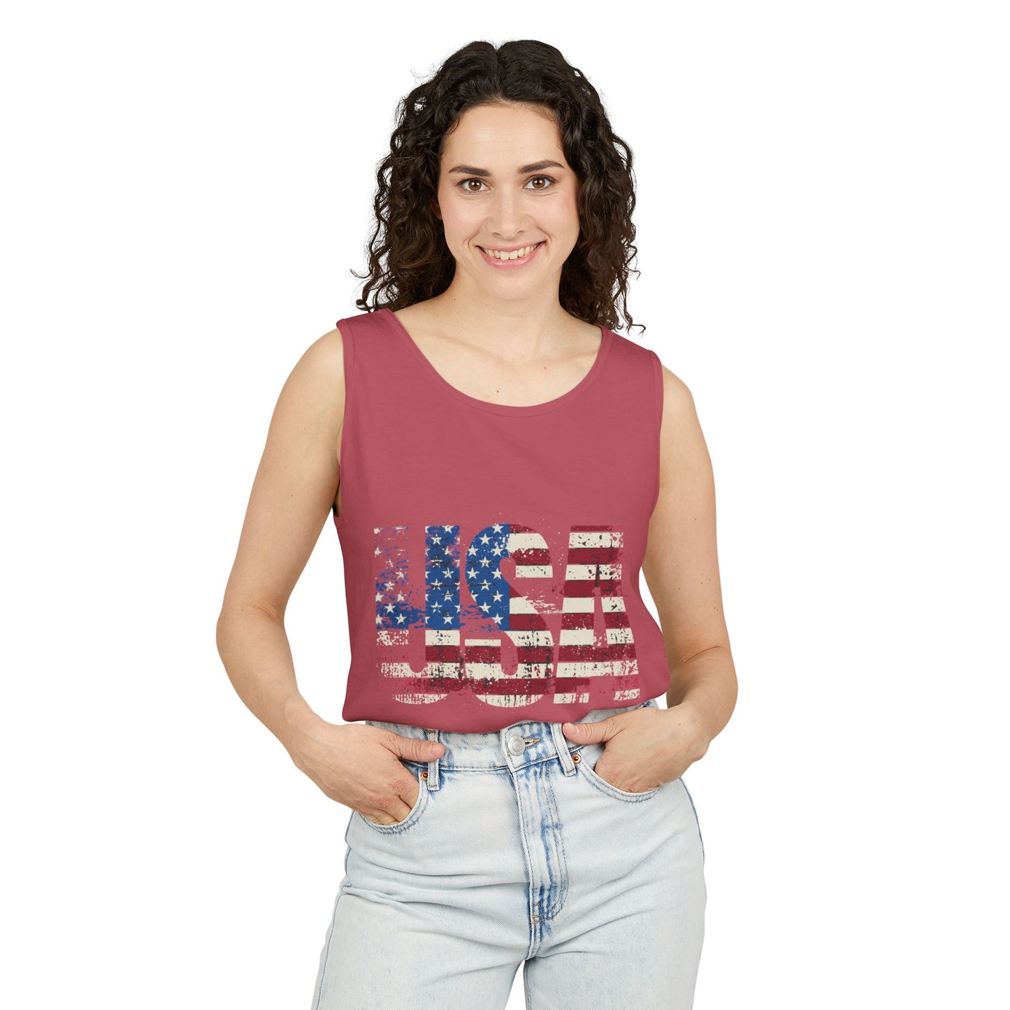 Patriotic USA Unisex Tank Top