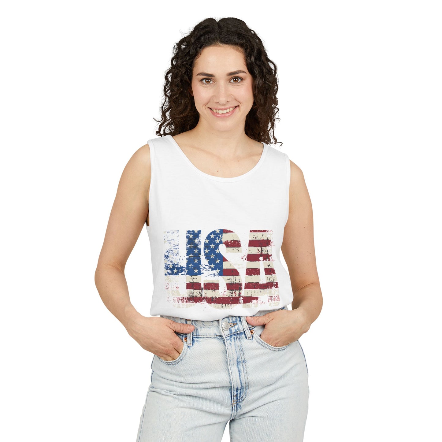 Patriotic USA Unisex Tank Top