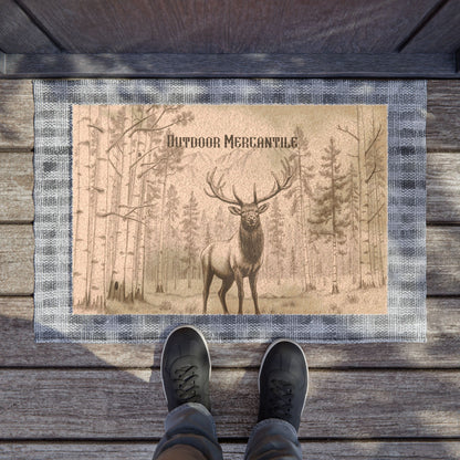 Rustic Elk Doormat