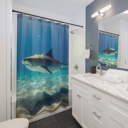 Shark Ocean Shower Curtain