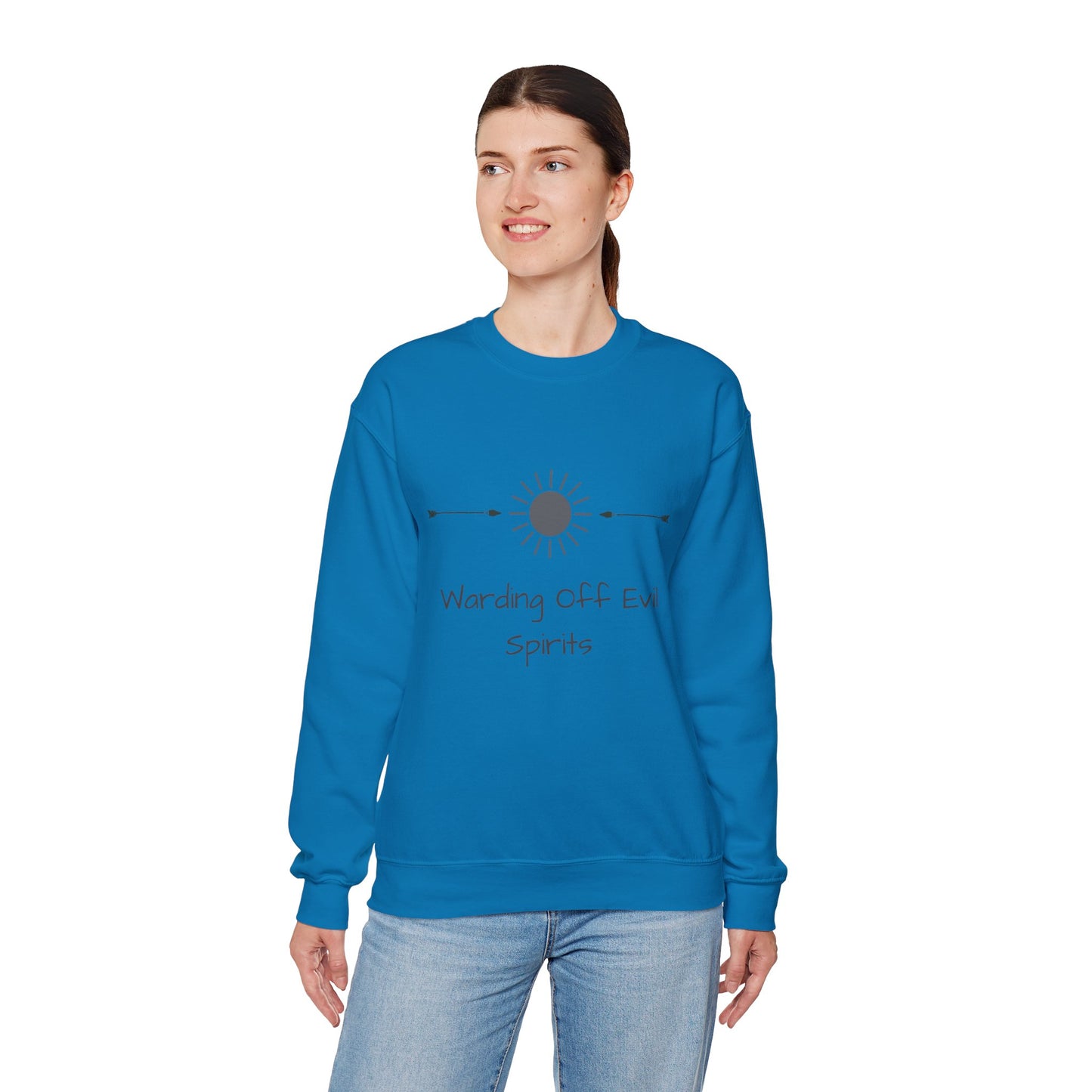 Warding Off Evil Spirits Women's Sweatshirt
