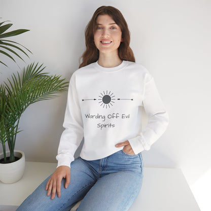 Warding Off Evil Spirits Women's Sweatshirt