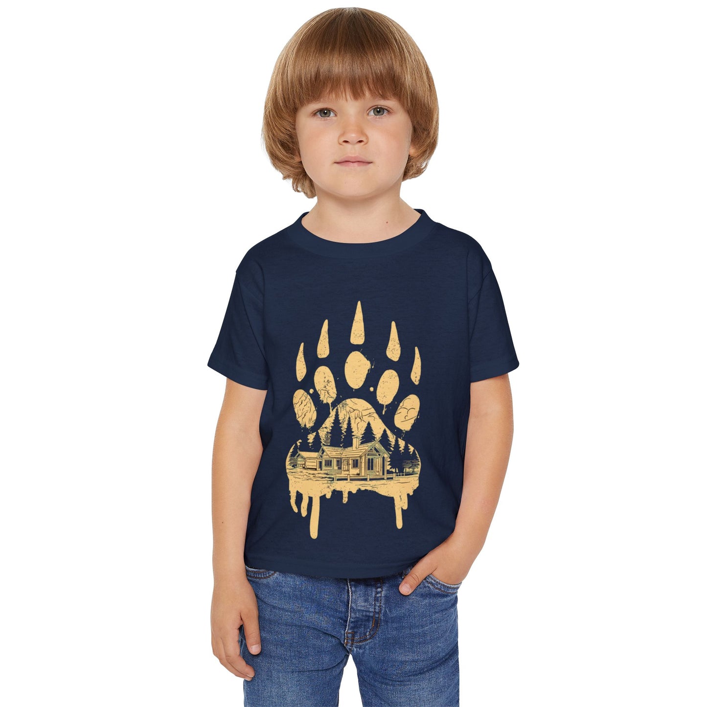 Toddler T-Shirt Bear Paw