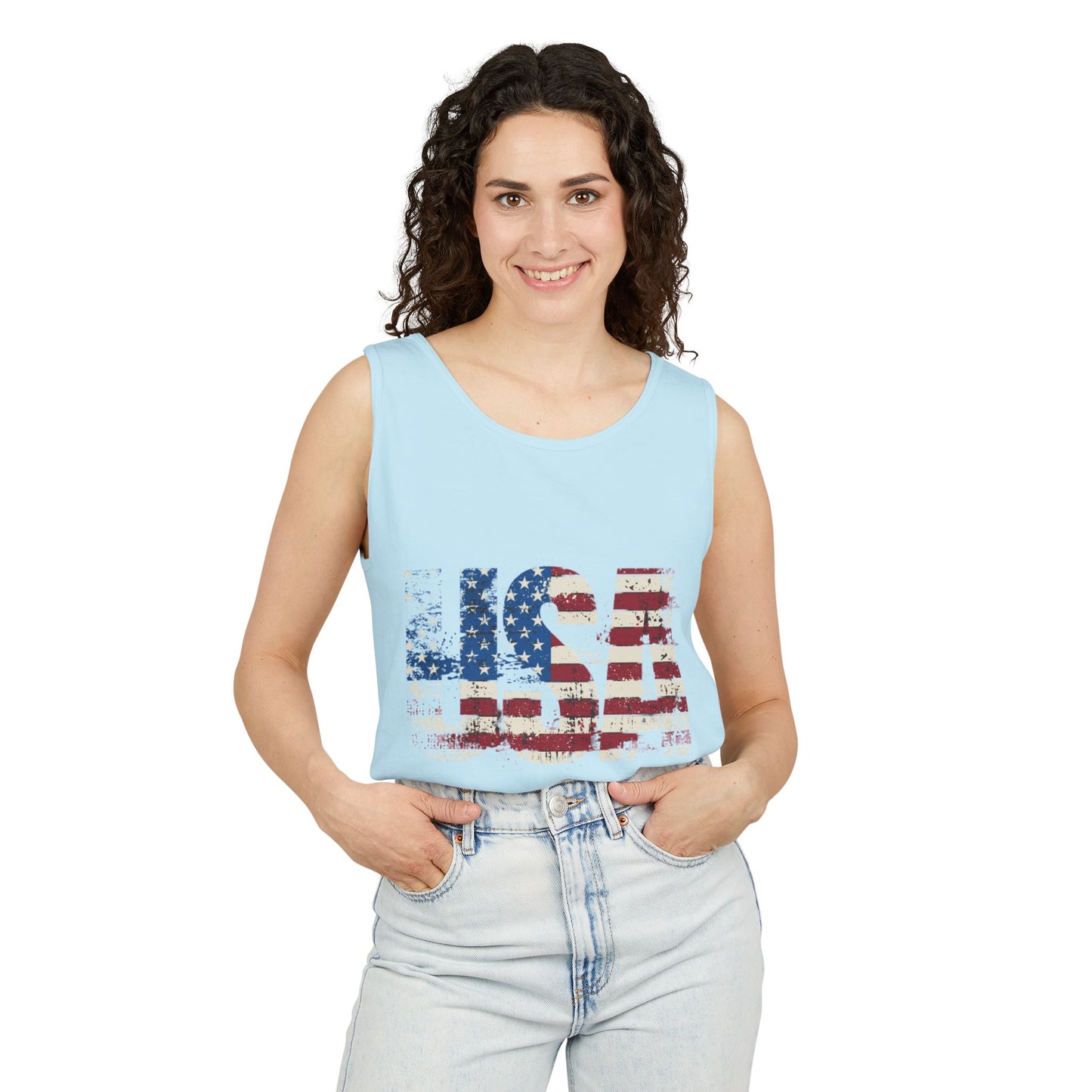 Patriotic USA Unisex Tank Top