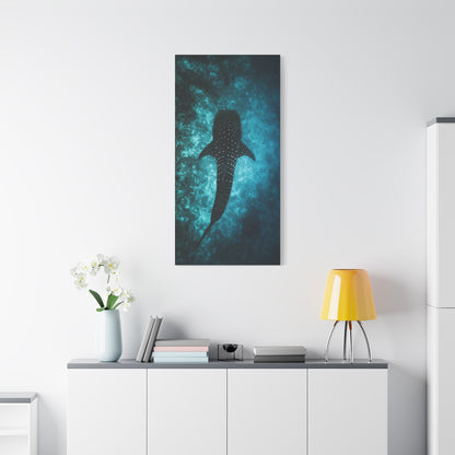 Whale Shark Canvas Wall Art