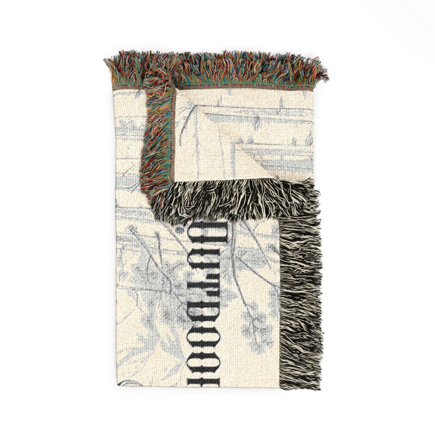Outdoors Mercantile Woven Throw Blanket