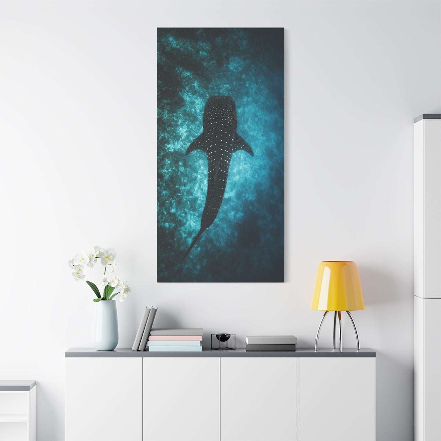 Whale Shark Canvas Wall Art