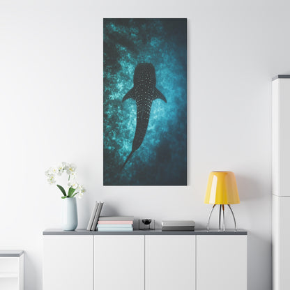 Whale Shark Canvas Wall Art