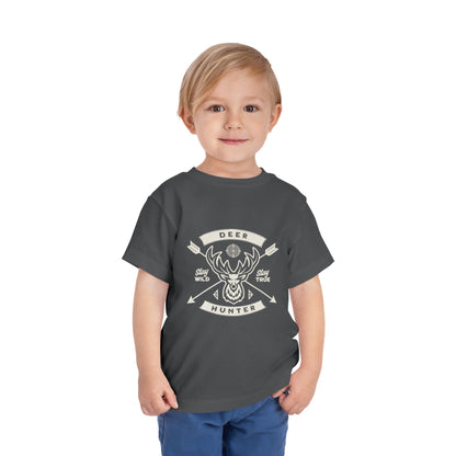 Deer Hunter Toddler Tee - Fun Graphic Tee