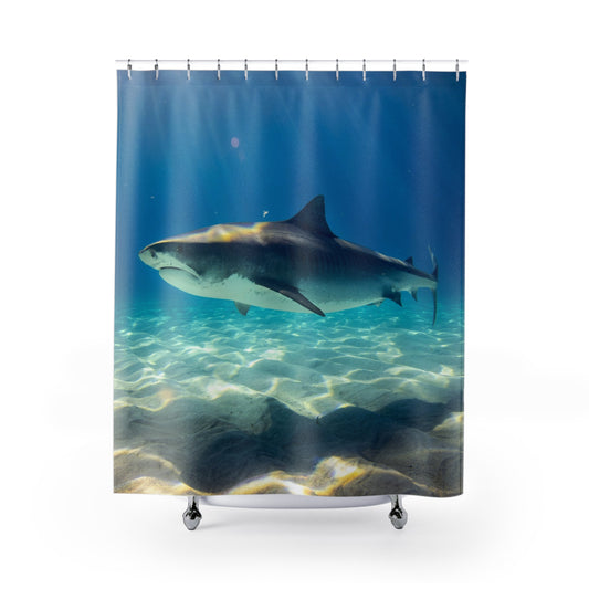 Shark Ocean Shower Curtain