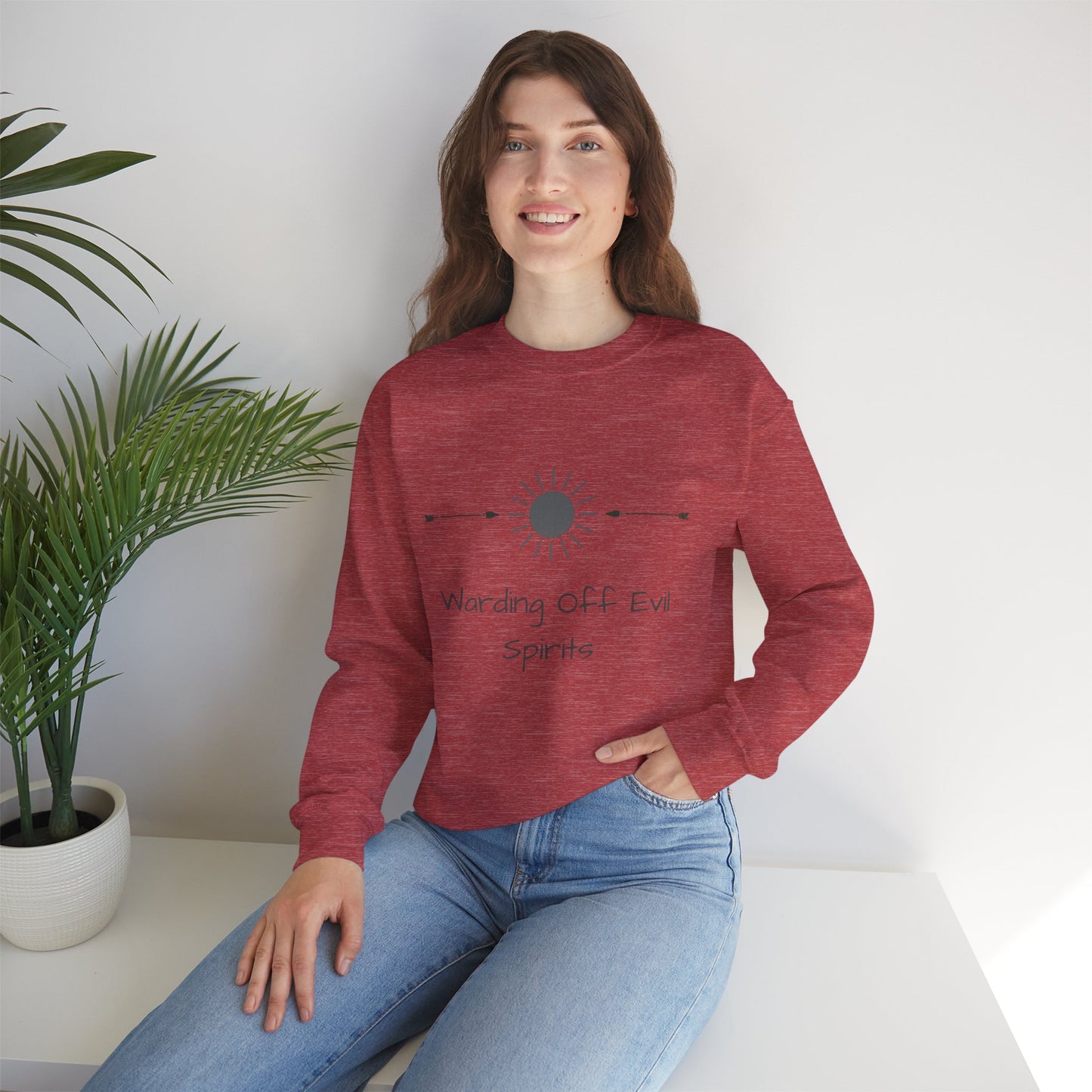 Warding Off Evil Spirits Women's Sweatshirt
