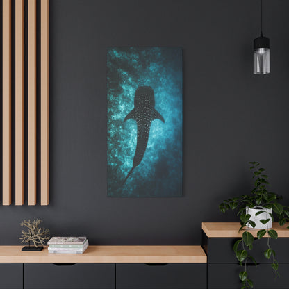 Whale Shark Canvas Wall Art