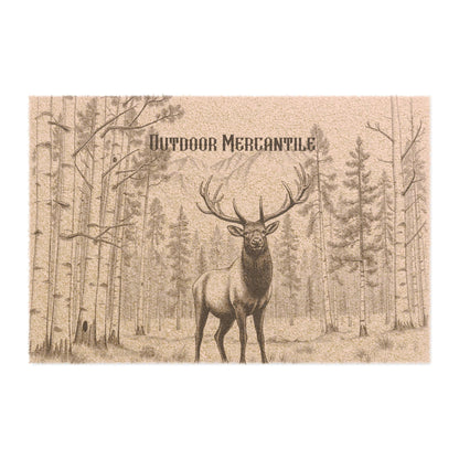 Rustic Elk Doormat