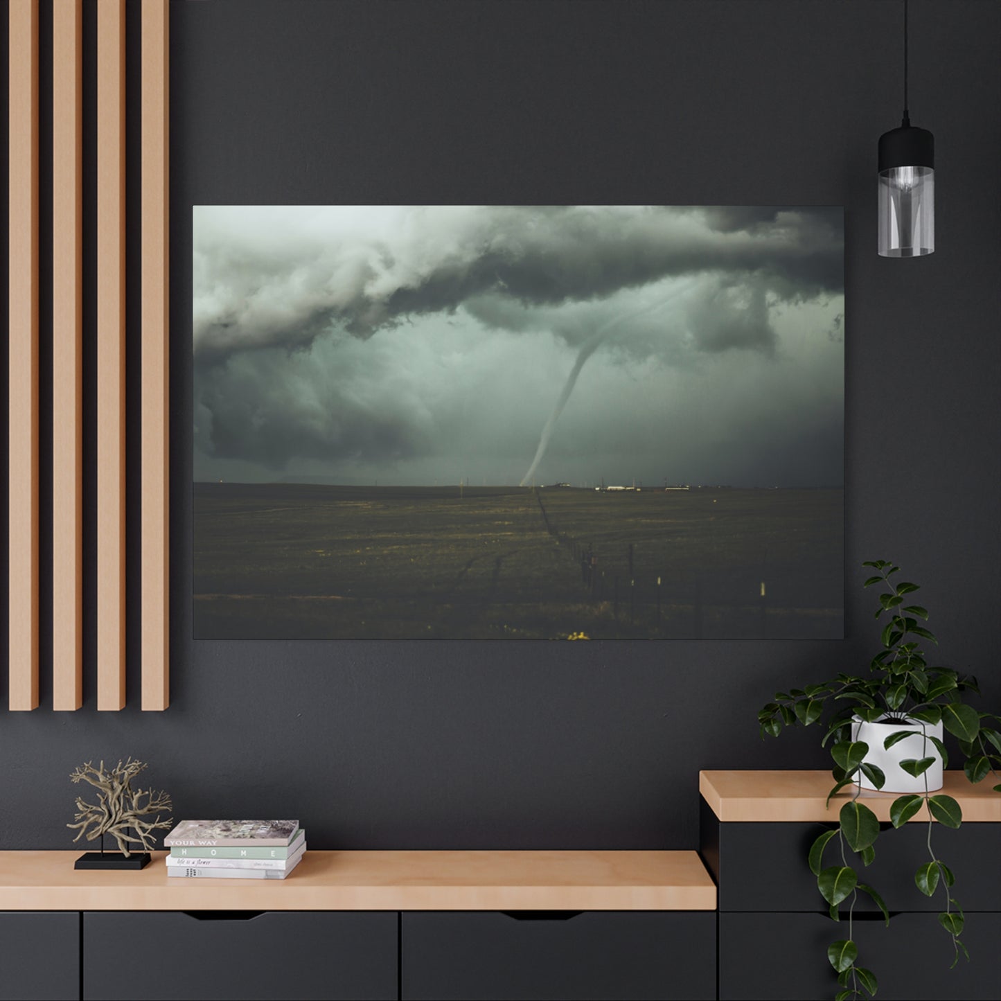 Tornado Matte Canvas Wall Art