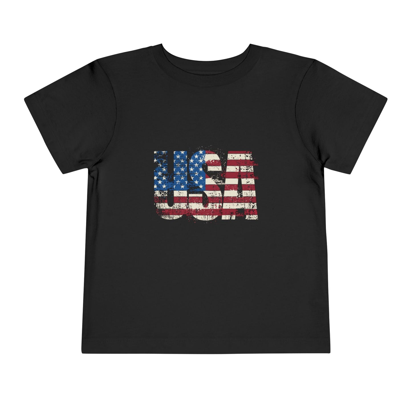 USA Flag Toddler Tee