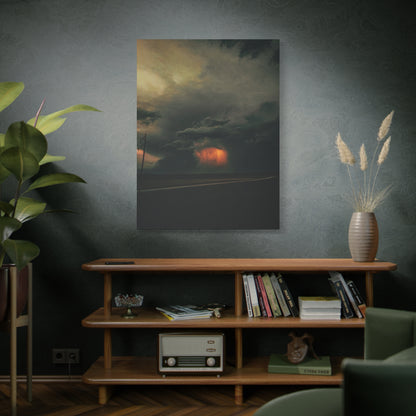 Dramatic Sunset Storm Wall Art