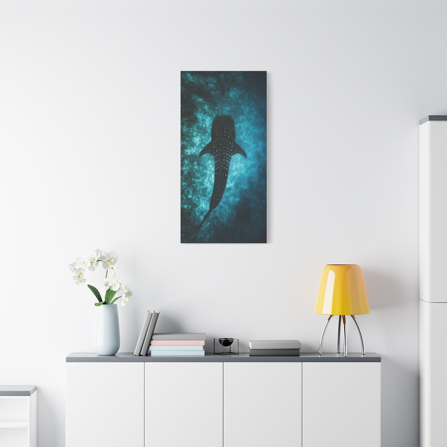 Whale Shark Canvas Wall Art