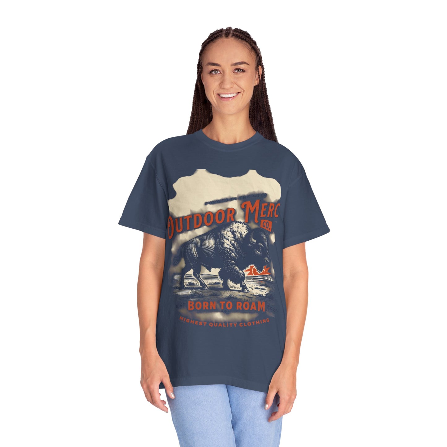 Bison Outdoor Mercantile T Shirt