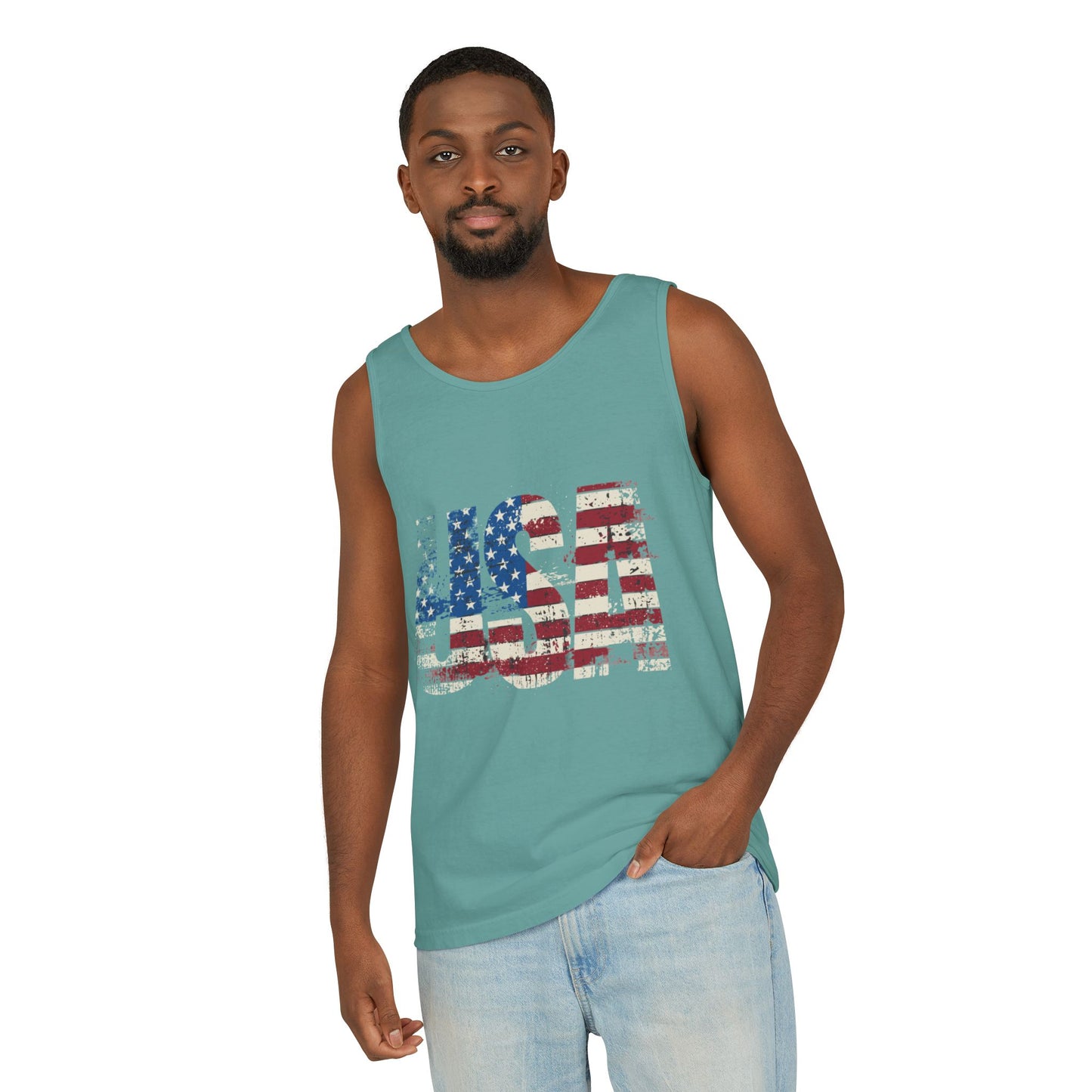 Patriotic USA Unisex Tank Top