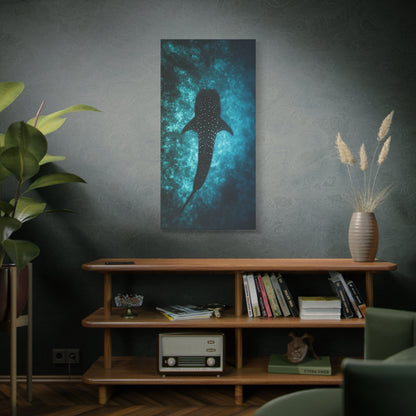 Whale Shark Canvas Wall Art