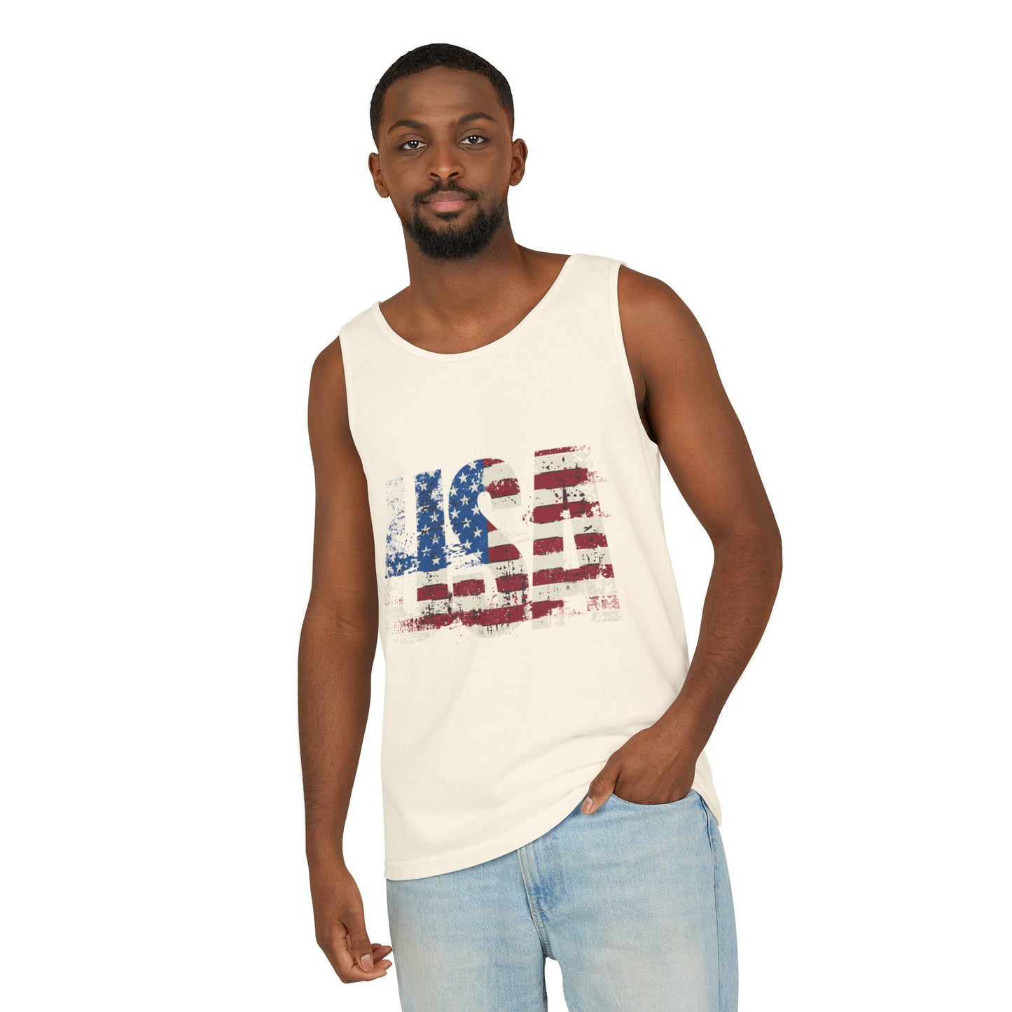 Patriotic USA Unisex Tank Top