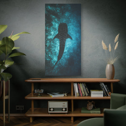 Whale Shark Canvas Wall Art