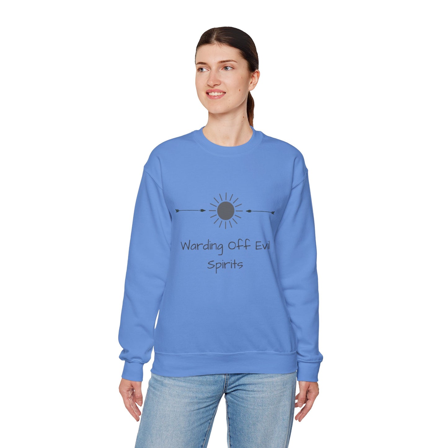 Warding Off Evil Spirits Women's Sweatshirt